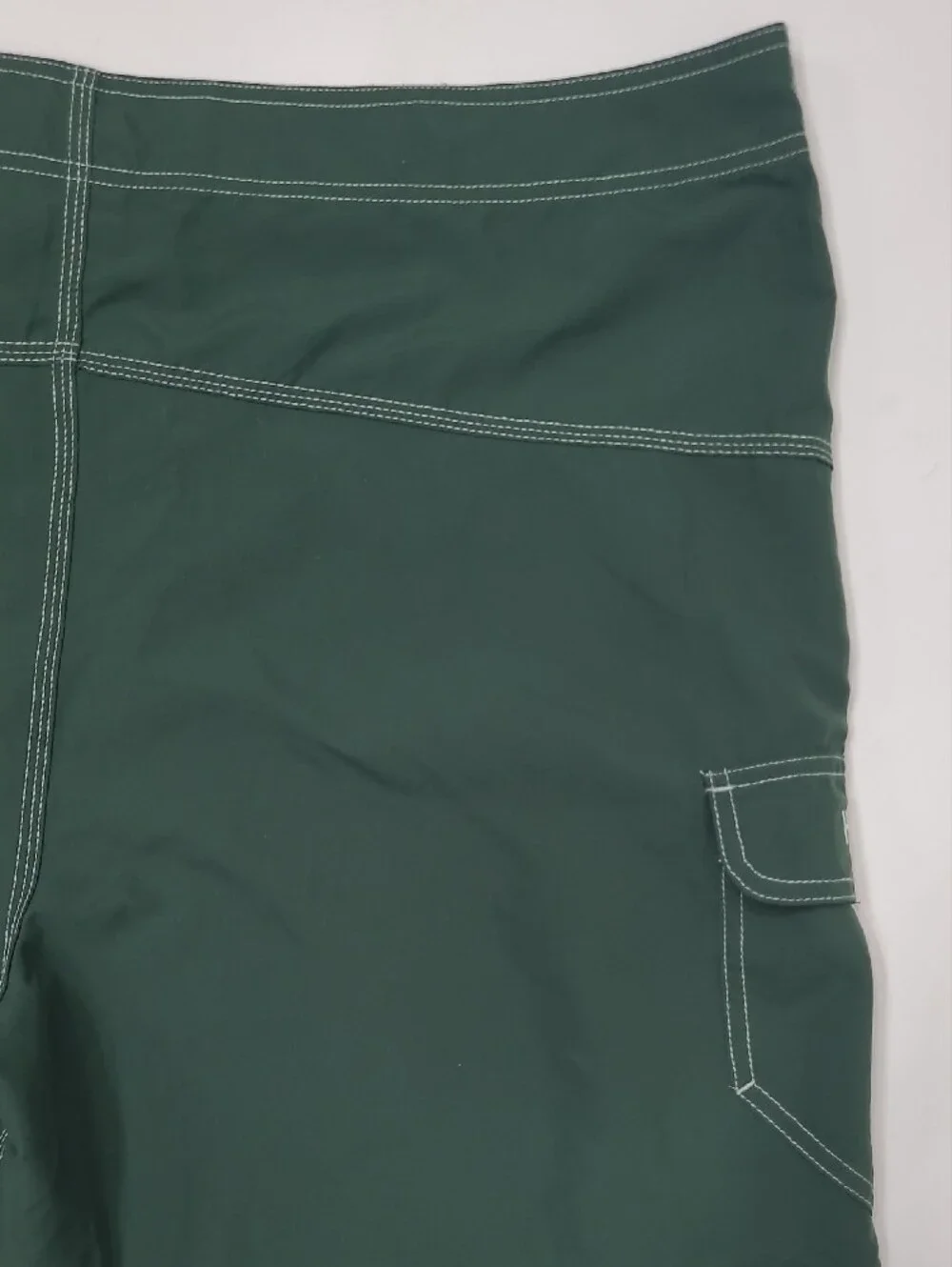 Hurley Forest Green Board Shorts Beach Volleyball Swim Surf Trunks Drawstring
